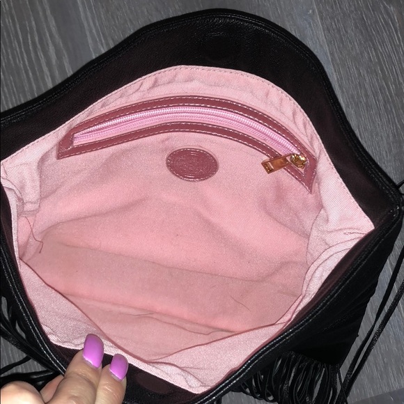 NEW Genuine Leather Fringe Clutch seen on Celebs! - Picture 7 of 8